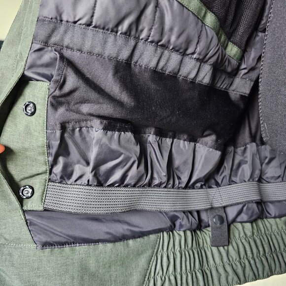 Men's Dark Green RipZone  Ski/Snowboarding Jacket, S L, Waterproof, Breathable - Picture 5 of 16